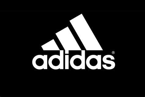 black adidas logo